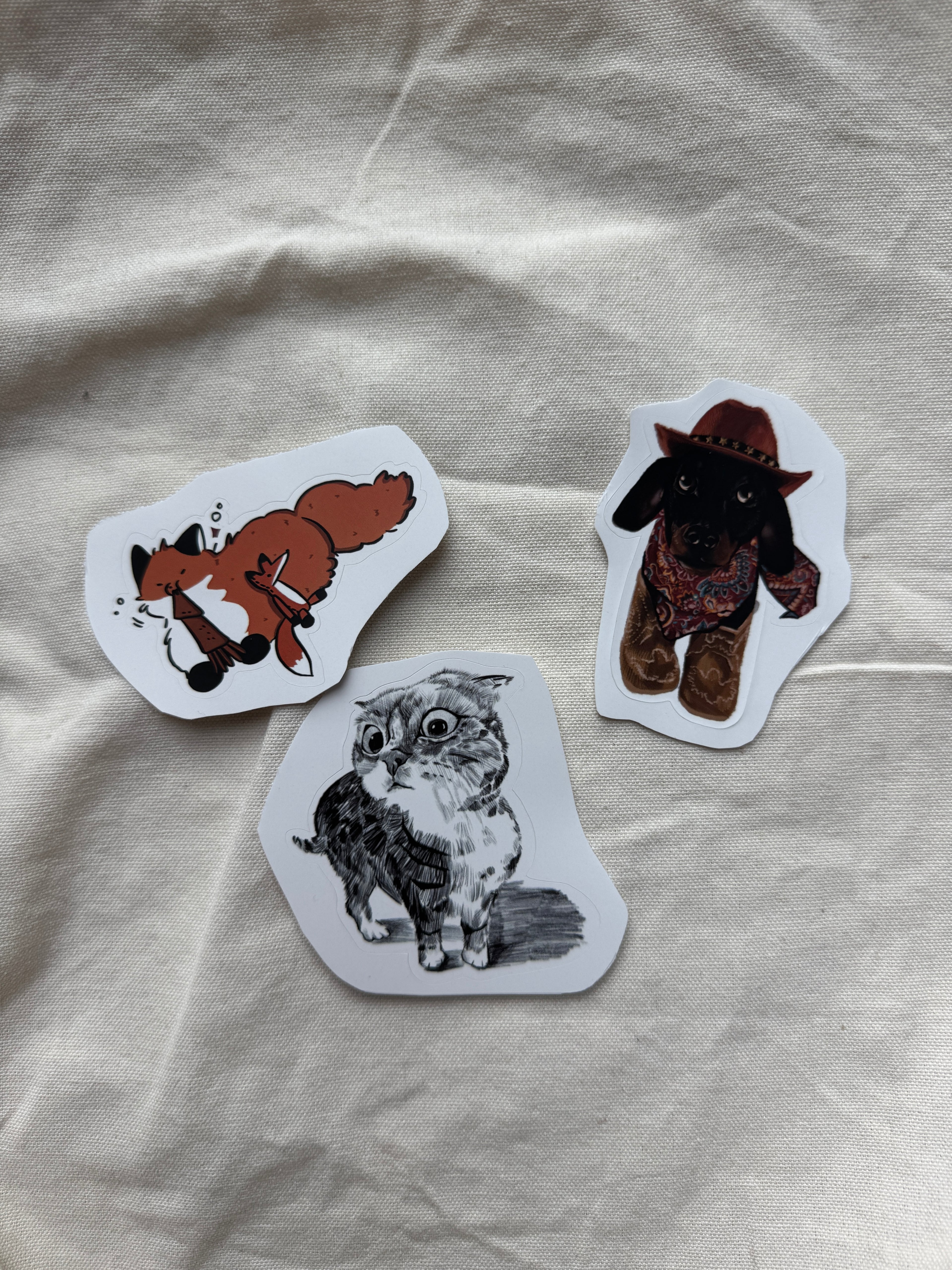 Cat meme - Sticker (7cm)