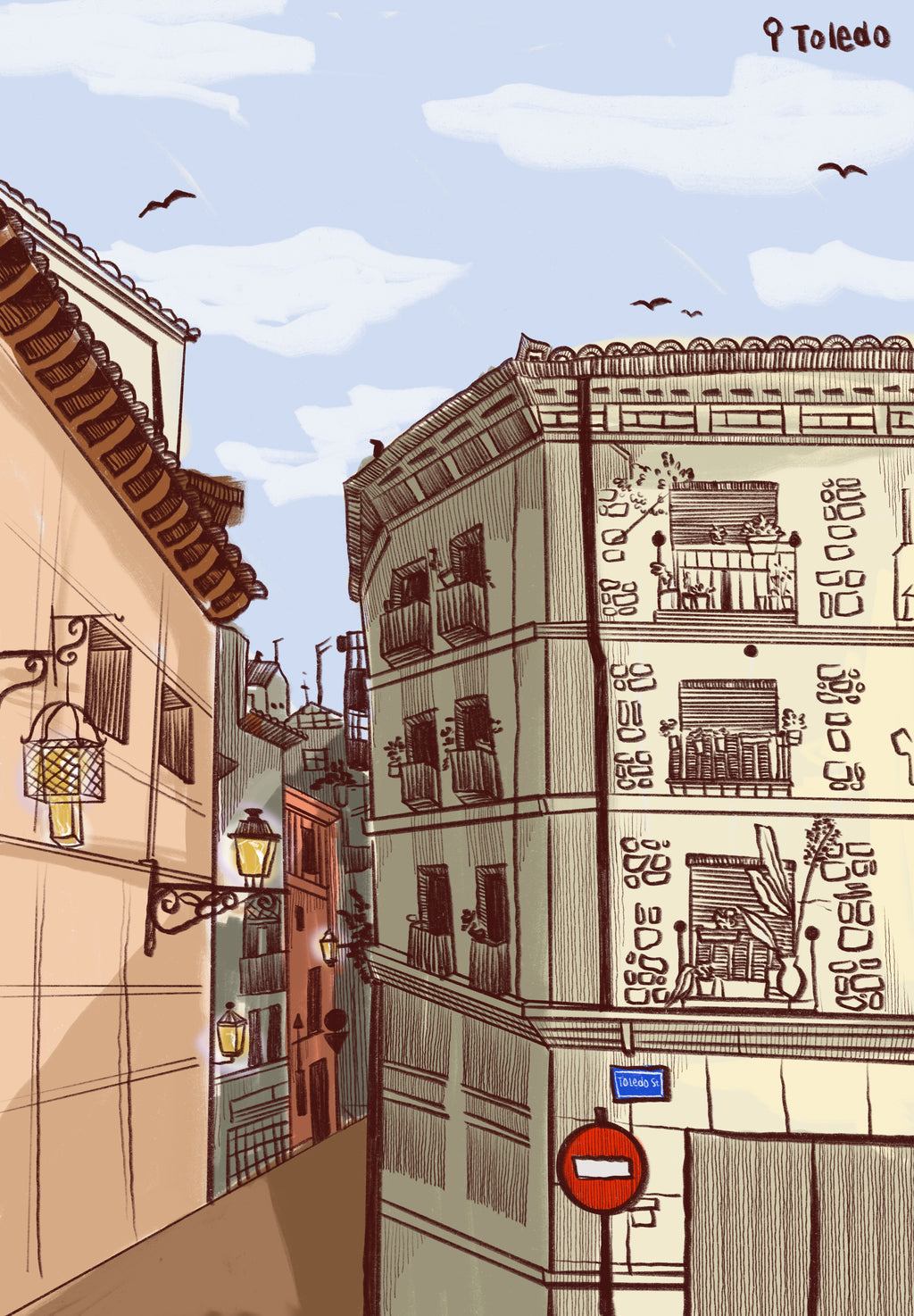 Toledo - Print (A5)