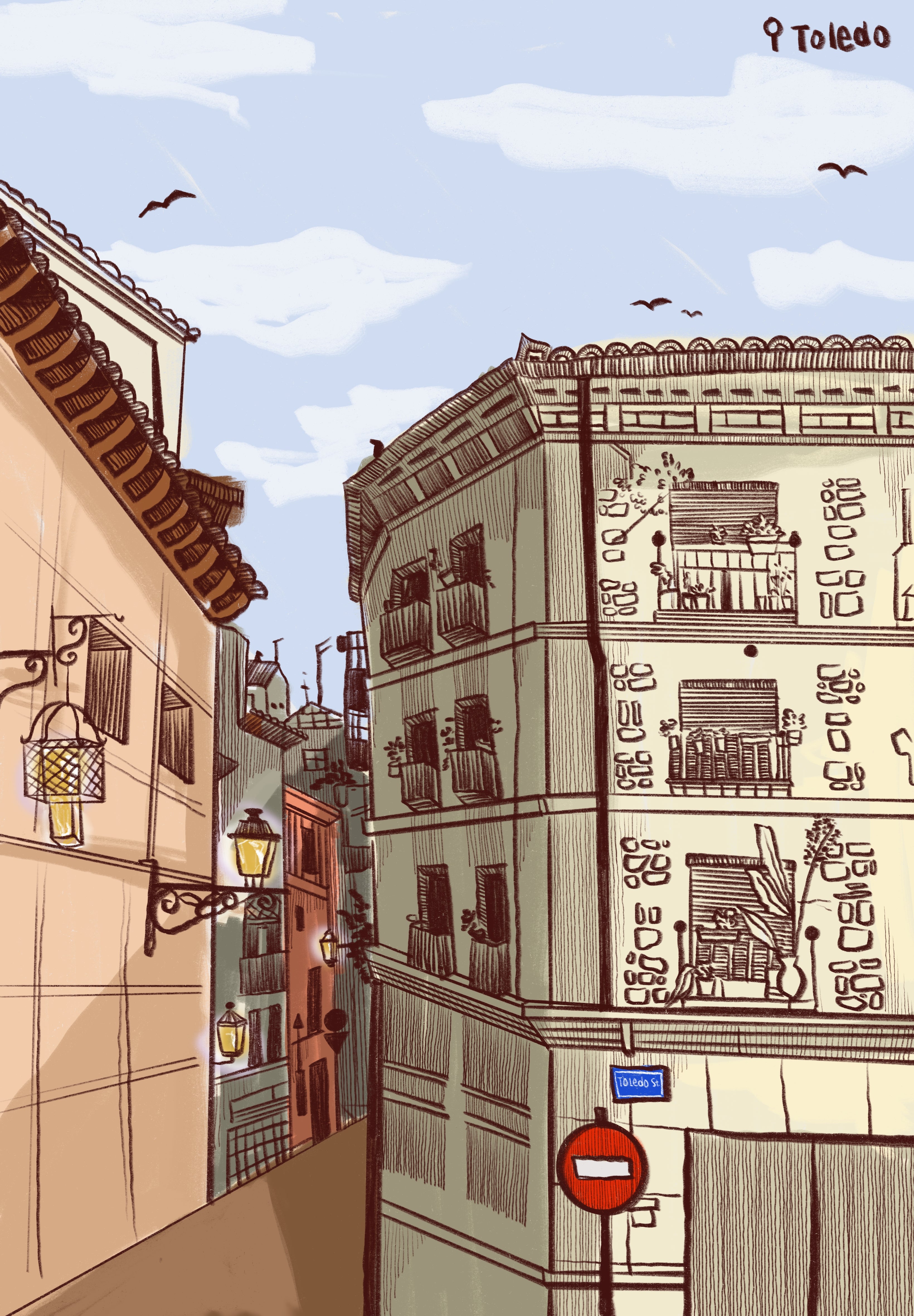 Toledo - Print (A5)