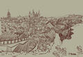 Toledo city - Print (A5)