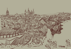 Toledo city - Print (A5)