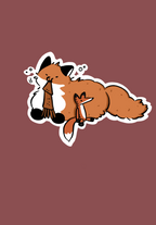 Foxy - Sticker (7cm)